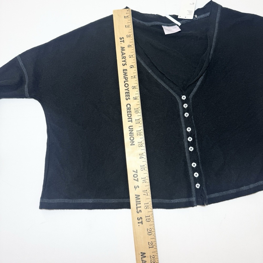 Urban Outfitters Out From Under Oversized Boho Grunge Button-Up Top Size XS - Picture 10 of 10